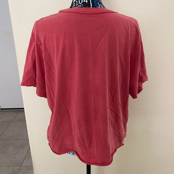 Beatles "Let It Be" Acid Wash Cotton Woman Crop Top in size 3X pre-owned Good - Picture 8 of 10